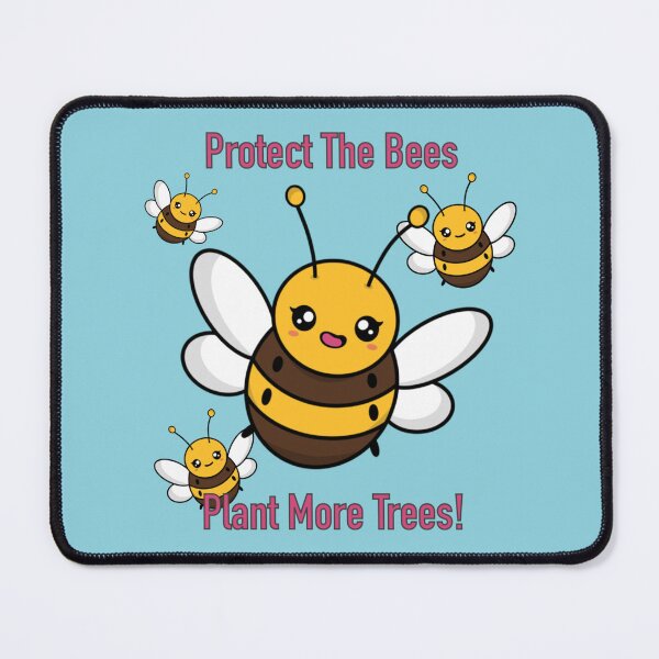 Item preview, Protect The Bees! Plant More Trees! designed and sold by ZuriAmbessa.