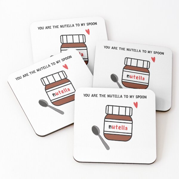 Item preview, You Are The Nutella To My Spoon designed and sold by laura-arcand.
