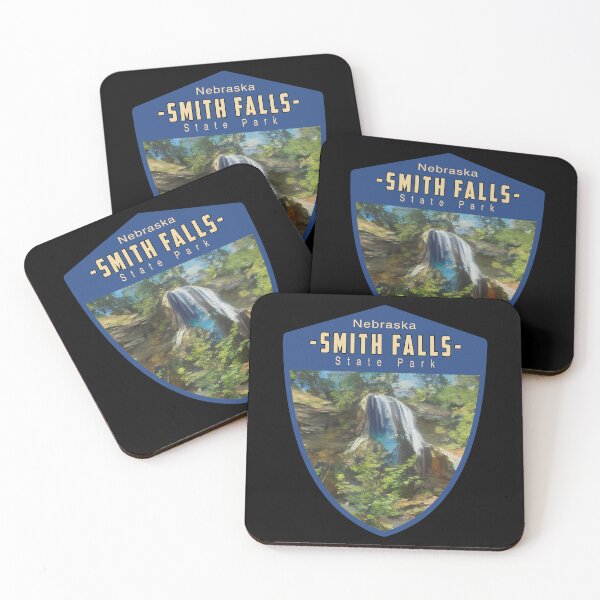 Item preview, Pretty Midwest Travel Nebraska Huskers Smith Falls State Park Nebraska designed and sold by CattlettArt.