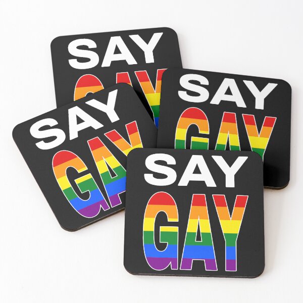 Item preview, Say Gay - Protest Design against Florida Legistlation  designed and sold by LthrDaddyBear.