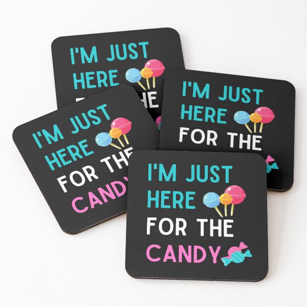 Item preview, I'm Just Here For The Candy Halloween Lollipop Gift designed and sold by Rachiirt.