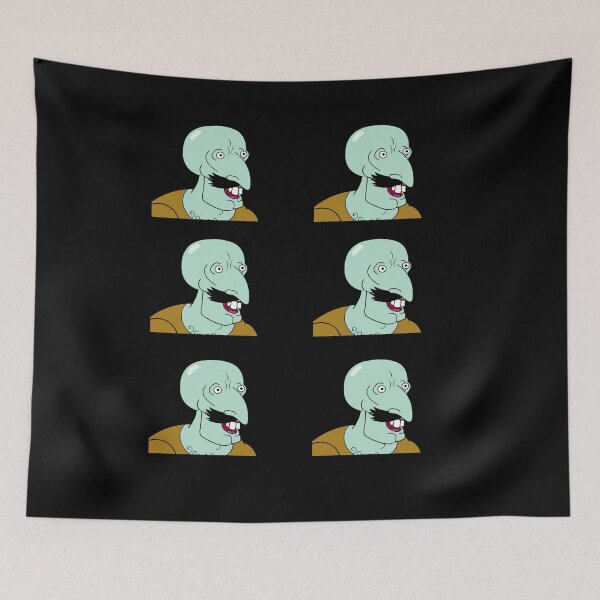 Item preview, Handsome Squidward Pack of Stickers Nigel Thornberry style designed and sold by Mezocrurth.