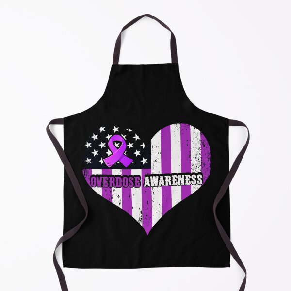 Item preview, Overdose Awareness Purple Ribbon Drug Addiction designed and sold by Stephen-Rotter.