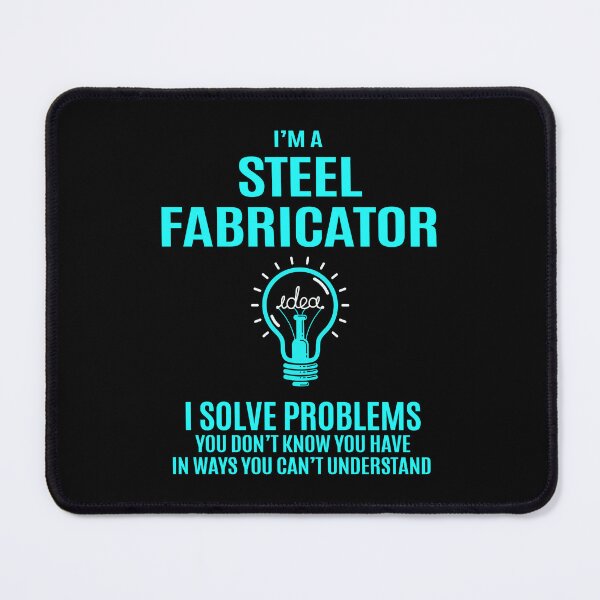 Item preview, Steel Fabricator T Shirt - I Solve Problems Gift Item Tee designed and sold by miraschroe.