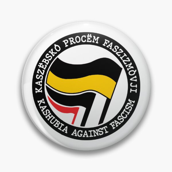 Item preview, Kaszëbskô procëm faszizmòvji | Kashubia against fascism – Classical Variant designed and sold by Borignev.