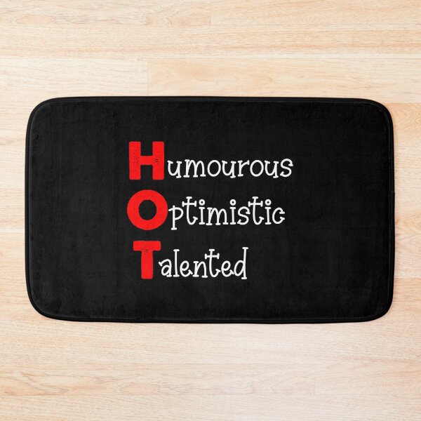 Item preview, I Am Hot Stuff, Optimistic And Talented designed and sold by SportyDogShop.