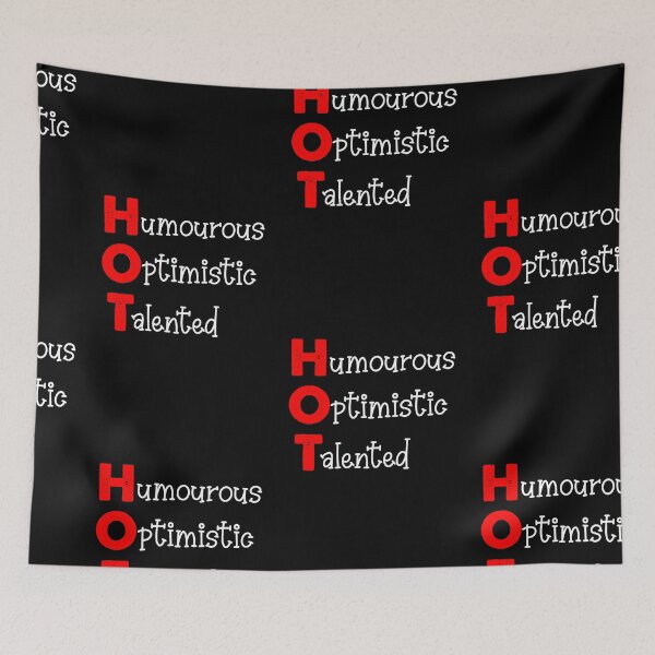 Item preview, I Am Hot Stuff, Optimistic And Talented designed and sold by SportyDogShop.