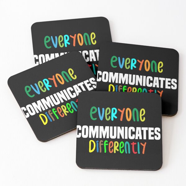 Item preview,  Everyone Communicates Differently Neurodiversity Is Beautiful designed and sold by ZOUBAH.