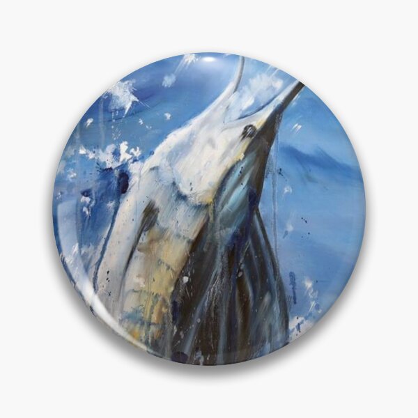 Item preview, Blue Marlin drawing art work  designed and sold by Live  Today.
