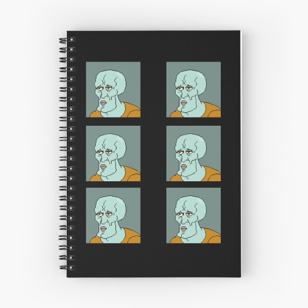 Item preview, Handsome Squidward Pack of Stickers pixelated effect designed and sold by Mezocrurth.