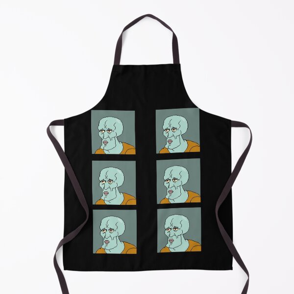 Item preview, Handsome Squidward Pack of Stickers pixelated effect designed and sold by Mezocrurth.