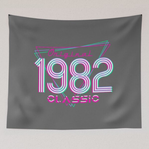Item preview, 1982 Birthday T-ShirtBorn In 1982 Throwback Birthday designed and sold by AnderMiliteo.