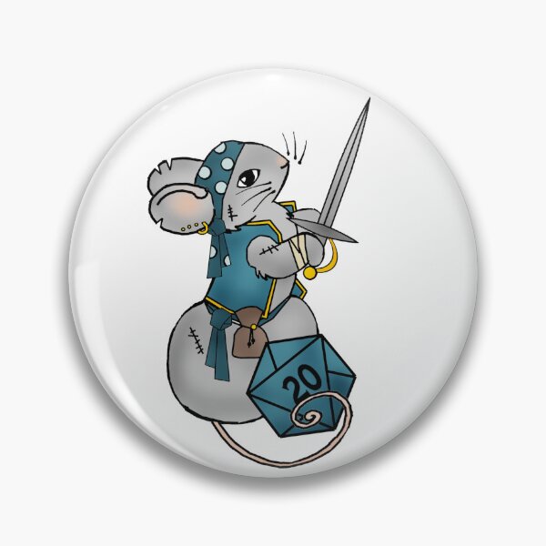 Item preview, Dice Mice Swashbuckler  designed and sold by rockgem.