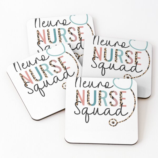 Item preview, Neuro Nurse Squad Leopard Stethoscope Heart designed and sold by JokeGysen.