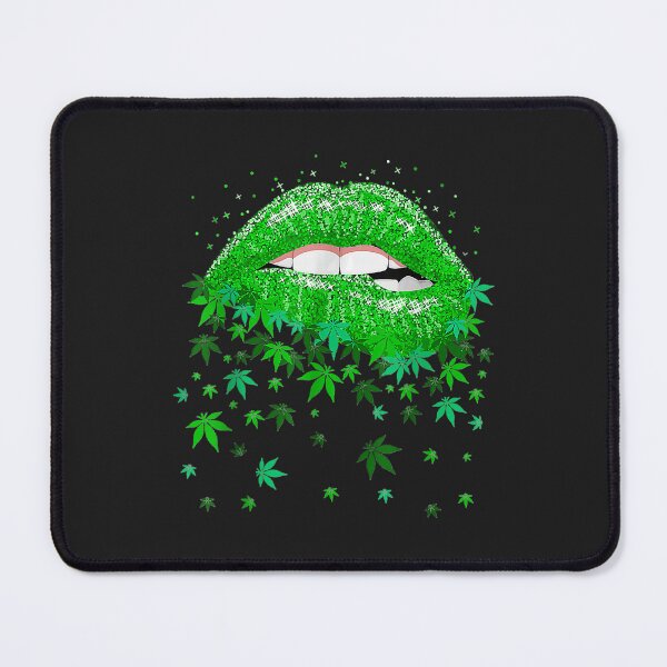 Item preview, Lips Biting Cannabis Marijuana Weed Lovers Mother's Day designed and sold by DahlilaJo.