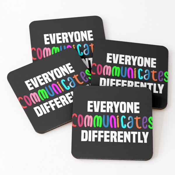 Item preview,  Everyone Communicates Differently Neurodiversity Is Beautiful designed and sold by ZOUBAH.