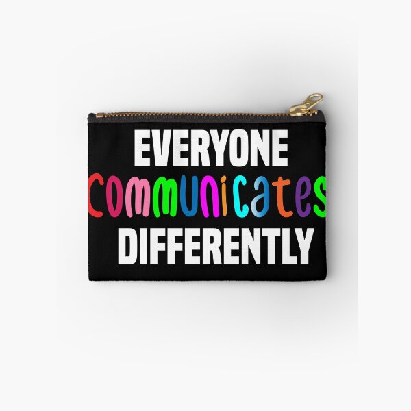 Item preview,  Everyone Communicates Differently Neurodiversity Is Beautiful designed and sold by ZOUBAH.