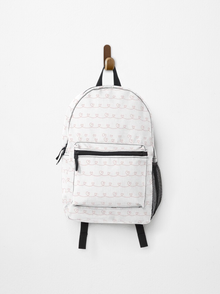 Thumbnail 1 of 3, Backpack, Heart Pattern designed and sold by ZestyFruit.