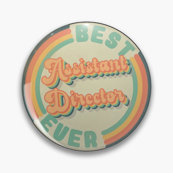 Artikelvorschau, Best Assistant Director Ever funny best Assistant Director in the world Assistant Director gift idea vintage retro Assistant Director entworfen und verkauft von coolteegifts.