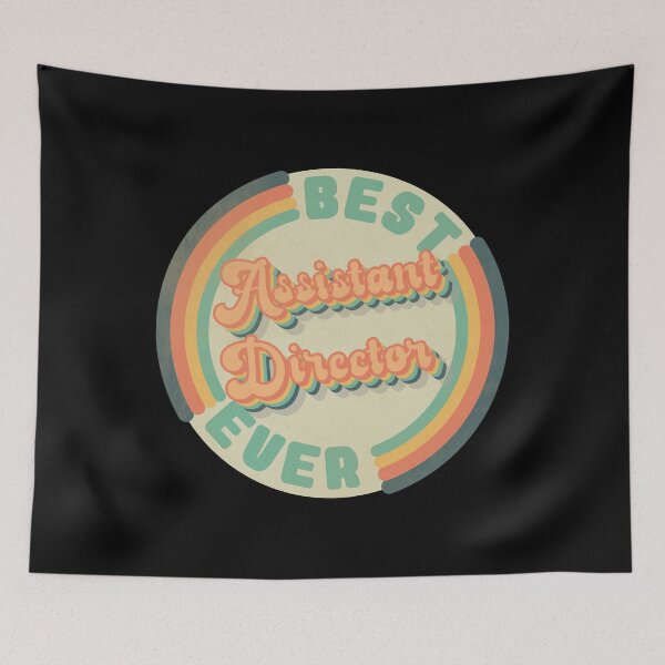 Item preview, Best Assistant Director Ever funny best Assistant Director in the world Assistant Director gift idea vintage retro Assistant Director designed and sold by coolteegifts.