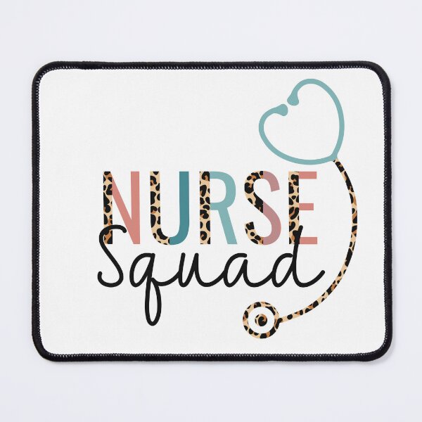 Item preview, Nurse Squad Leopard Stethoscope Heart designed and sold by JokeGysen.