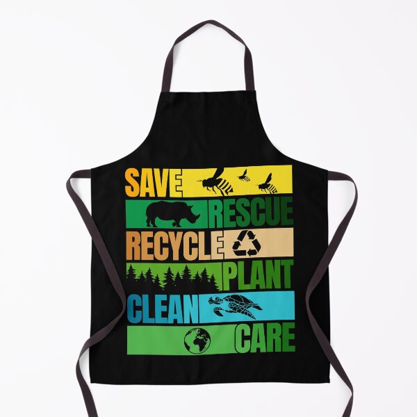 Item preview, Save Bees Rescue Animals Recycle Plastict Earth Day designed and sold by Stephen-Rotter.