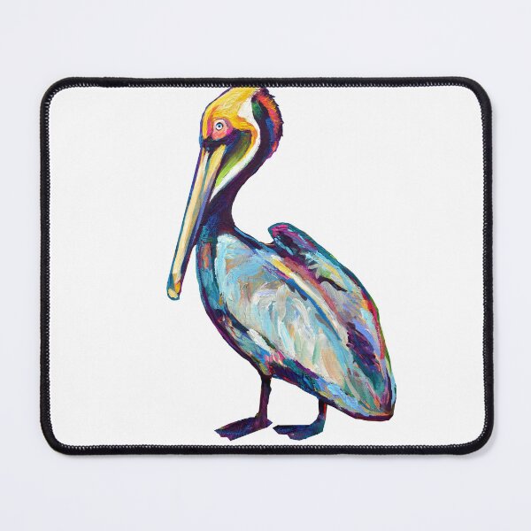 Item preview, Colorful Pelican by Robert Phelps designed and sold by RobertPhelpsArt.