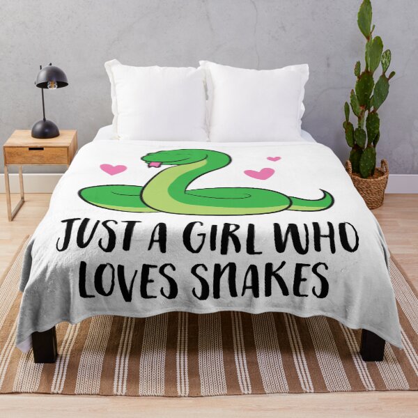 Item preview, Just a Girl Who Loves Snakes Cute Snake Girl designed and sold by AnderMiliteo.