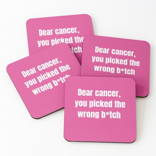 Item preview, Dear Cancer, you picked the wrong b*tch designed and sold by travelnerd.