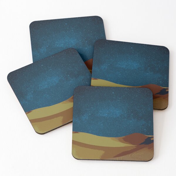 Item preview, Starry night in the desert - Landscape designed and sold by Aleksander37.