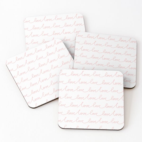 Item preview, Love Cursive Pattern designed and sold by ZestyFruit.