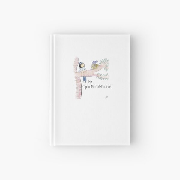 Item preview, "Be Open- Minded/ Curious" quote  designed and sold by Ann Van Eron.
