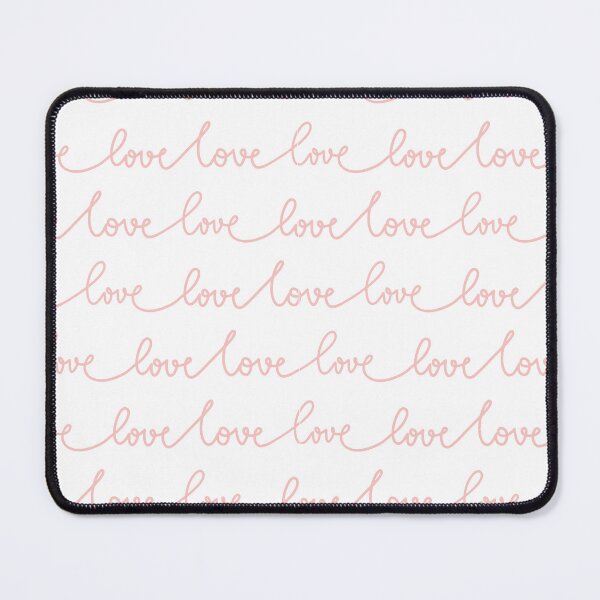 Item preview, Love Cursive Pattern designed and sold by ZestyFruit.
