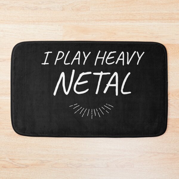 Item preview, I PLAY HEAVY NETAL designed and sold by Txxmstore.