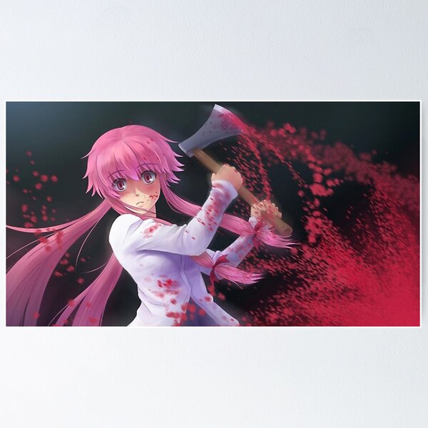 19947 Mirai Nikki Redial Anime Decor Wall Print Poster