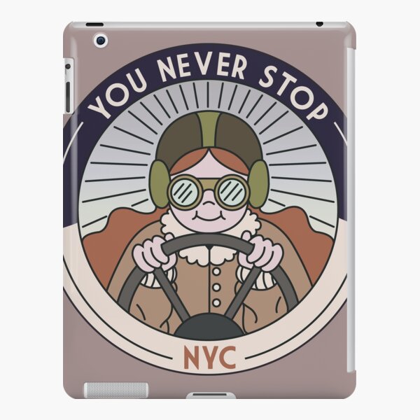 You never stop iPad Snap Case