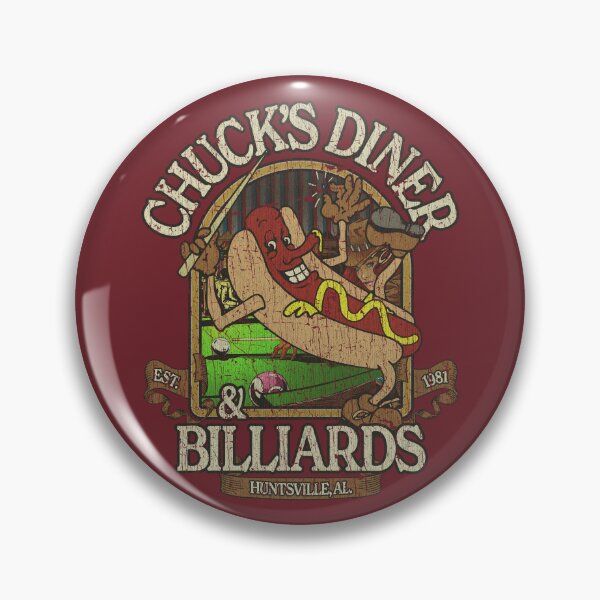 Item preview, Chucks Diner & Billiards 1981 designed and sold by AstroZombie6669.