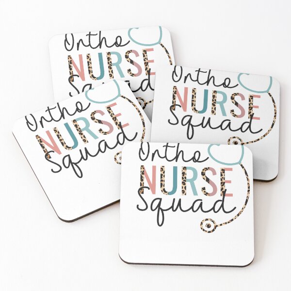 Item preview, Ortho Nurse Squad Leopard Stethoscope Heart designed and sold by JokeGysen.