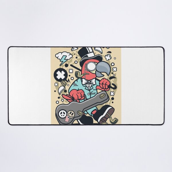 Item preview, bird guitar designed and sold by placeit.