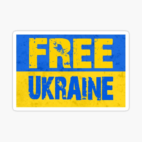 Artikel-Vorschau von Kostenlose Ukraine-Grunge-Flagge, designt und verkauft von ArtVixen.
