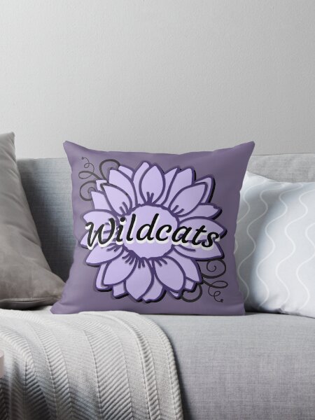 Item preview, Wildcats - Purple Sunflower designed and sold by AK Design Co..