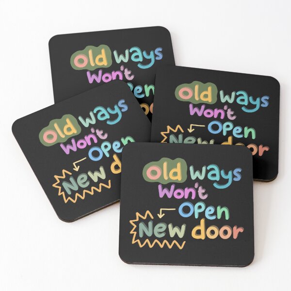 Item preview, Old ways won’t open new door designed and sold by DDalaland.