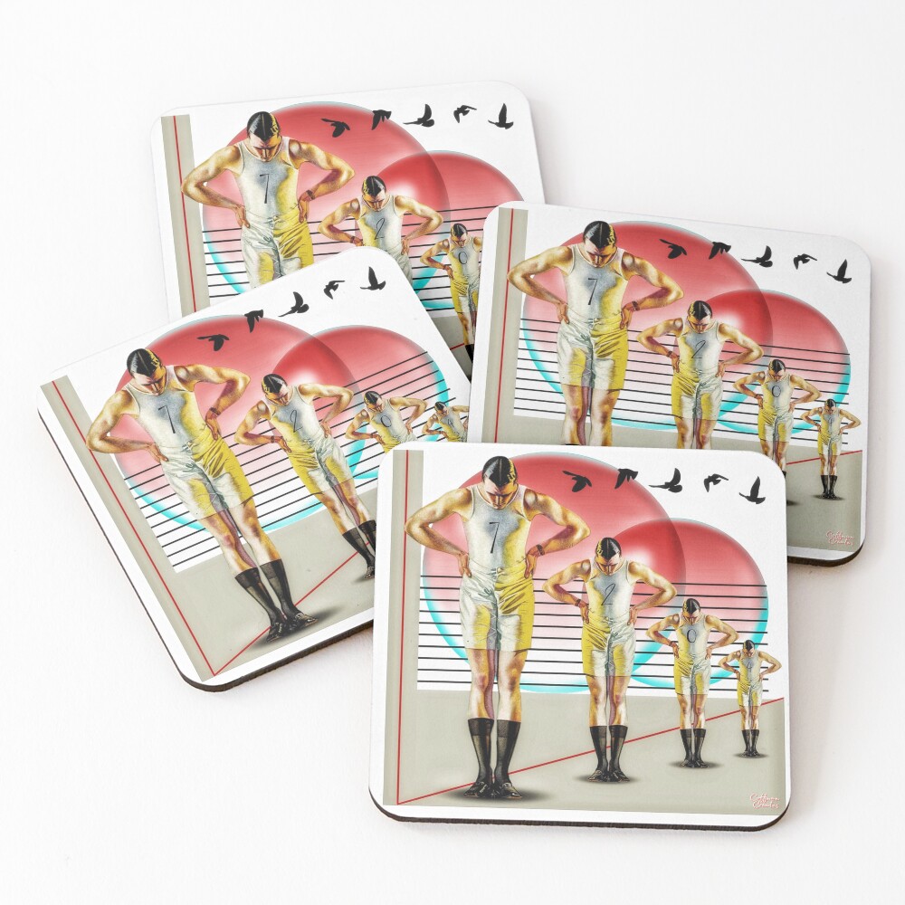 Item preview, Coasters (Set of 4) designed and sold by coffmancreates.