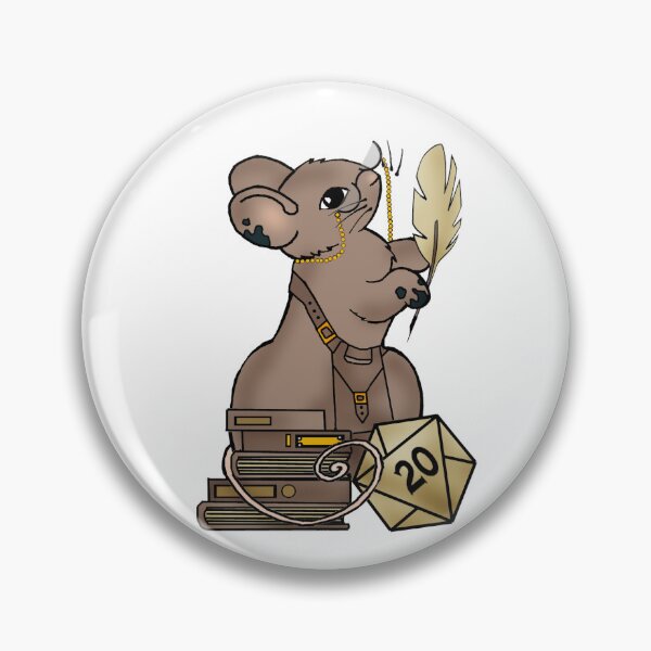 Aperçu de l'œuvre Dés Souris Scribe/Bibliothécaire créée et vendue par rockgem.