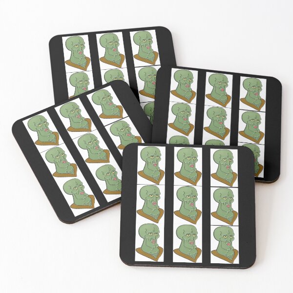 Item preview, Handsome Squidward Pack of Stickers designed and sold by Mezocrurth.