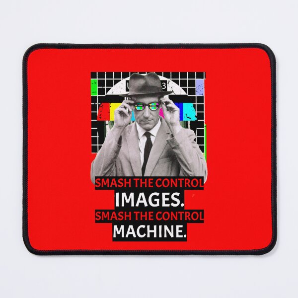 Item preview, William S. Burroughs Quote Art Smash the control images Smash the control machine, Willow Days designed and sold by avit1.