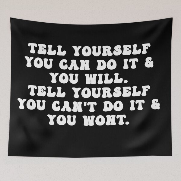 Item preview, Tell Yourself You Can Do It 1.1 designed and sold by HighIQshop.