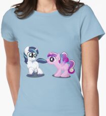 Filly Shining Armor and Princess Cadence Women's Fitted T-Shirt