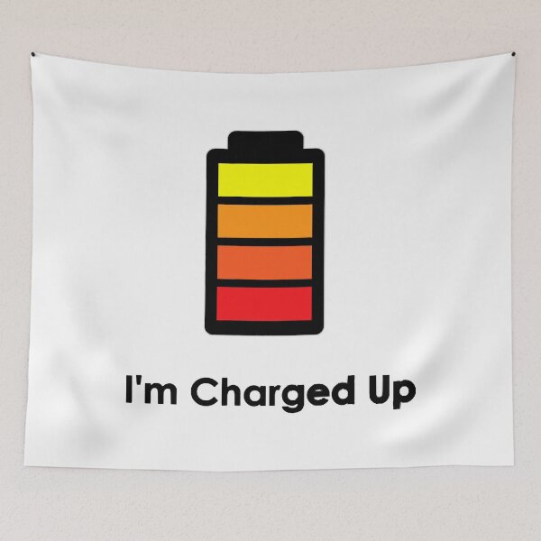 Item preview, Charged Up Battery designed and sold by MariaSalakova.