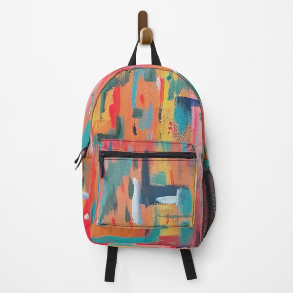 Item preview, Colorful Marks Abstract Painting designed and sold by DanielleGensler.